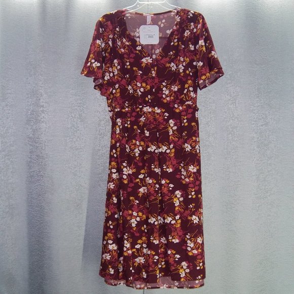 NEW Floral Maternity Dress - Picture 2 of 6